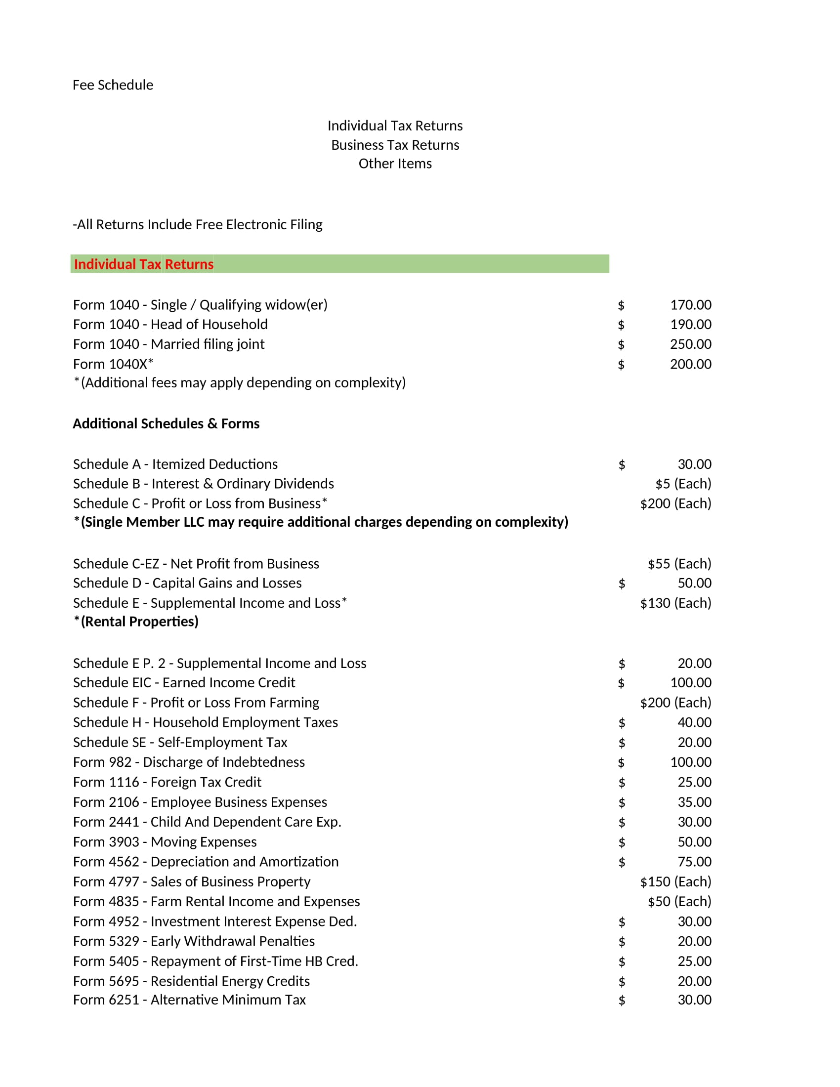 Tax Pricing-1